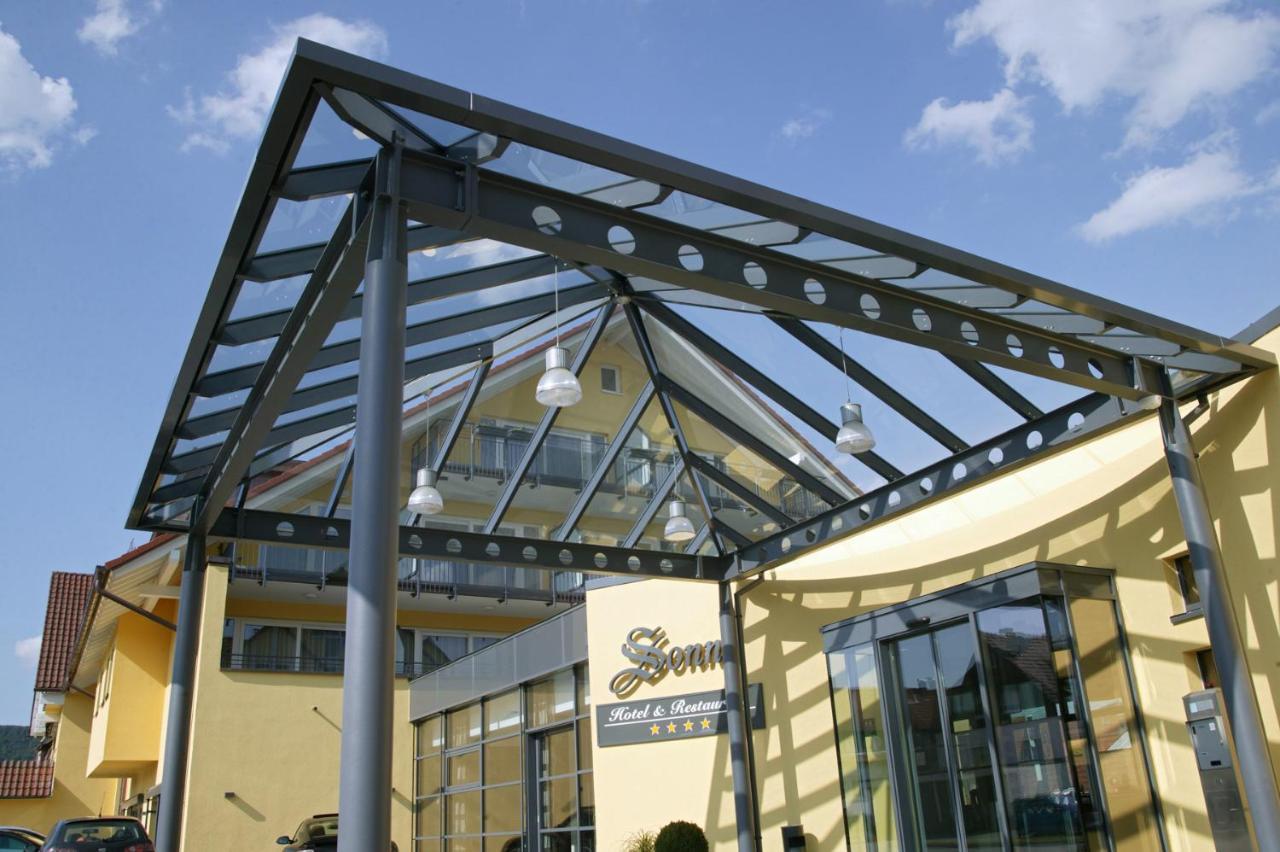 Hotel Sonne Garni Rudersberg Exteriör bild